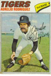 1977 Topps Baseball Cards      574     Aurelio Rodriguez